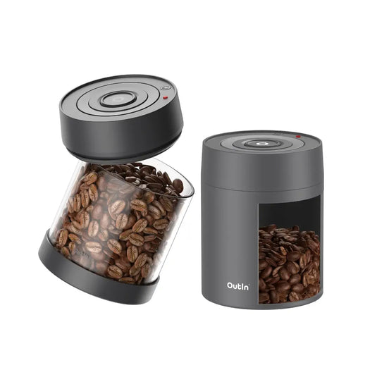 Portable Electric Vacuum Coffee Canister - Merrystone Coffee