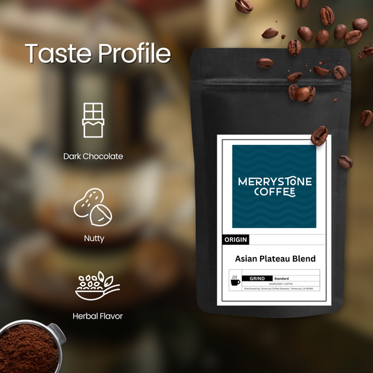 Asian Plateau Blend Blended Coffee - Merrystone Coffee