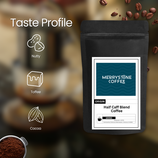 Half Caff Blend Blended Coffee - Merrystone Coffee