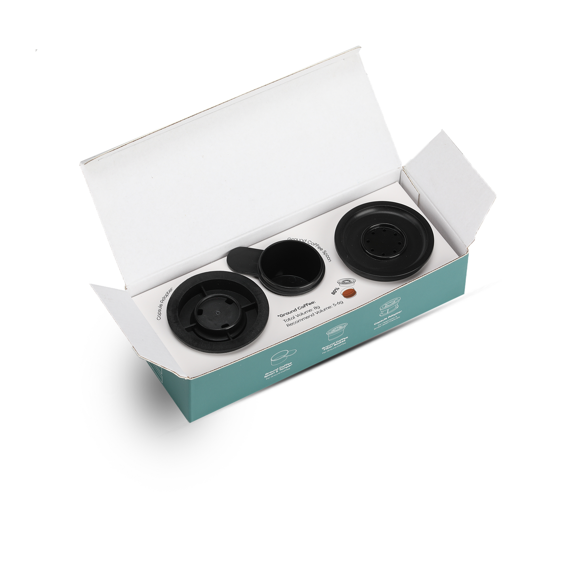 Nano Portable Espresso Machine Adapters Kit - Merrystone Coffee