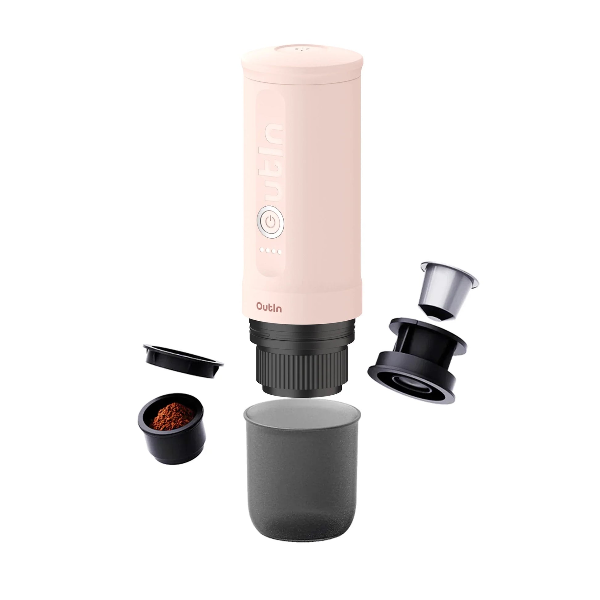 Nano Portable Espresso Machine (Rose Quartz) X BCRF - Merrystone Coffee