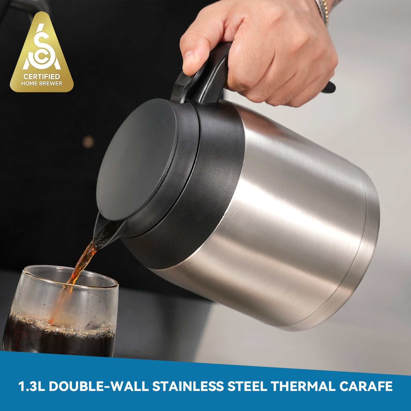 Bonavita Connoisseur 8-Cup Coffee Maker with Thermal Carafe - Merrystone Coffee