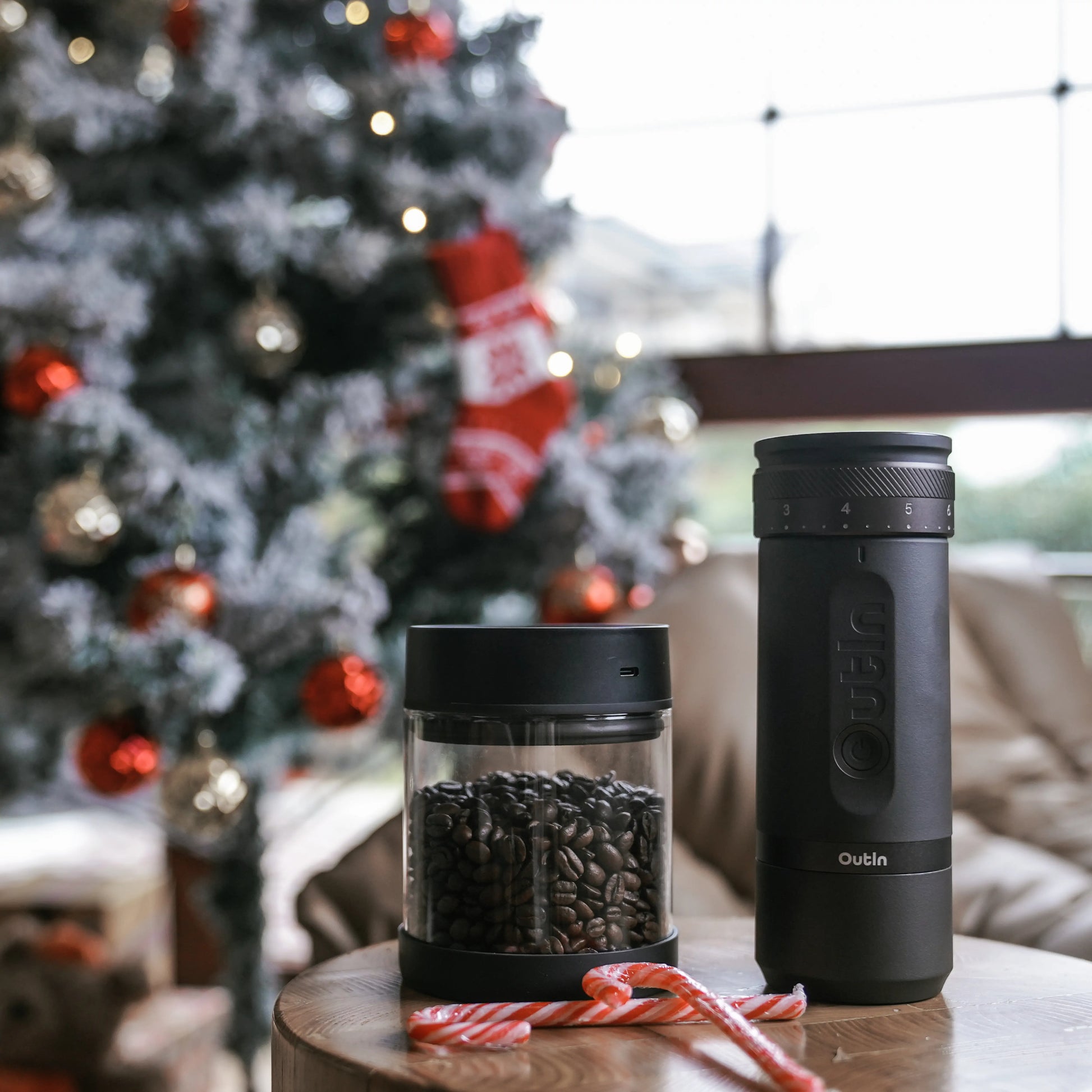 Portable Electric Vacuum Coffee Canister - Merrystone Coffee
