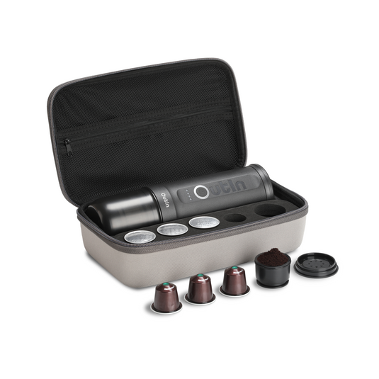 Traveler Espresso Gift Set (Space Grey) - Merrystone Coffee