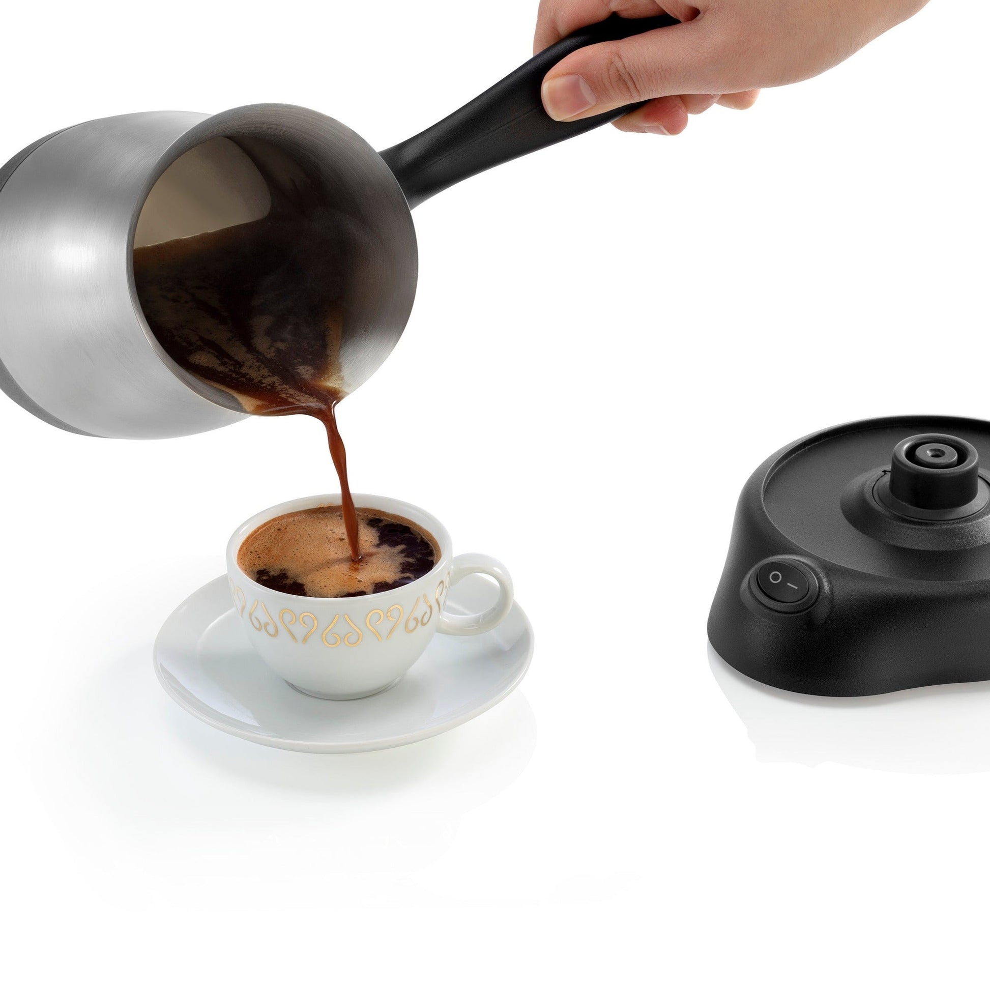 Arzum Cezve Electric Turkish Coffee Maker, 120V, 800W - Merrystone Coffee