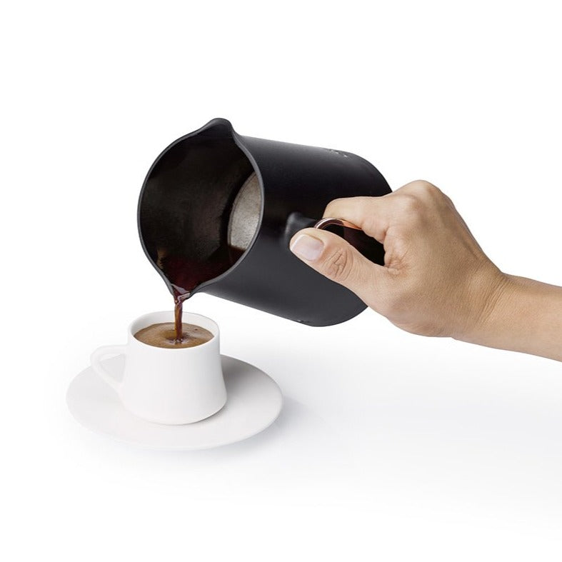 Arzum Okka Minio Automatic Turkish Coffee Maker, Black/Silver - Merrystone Coffee