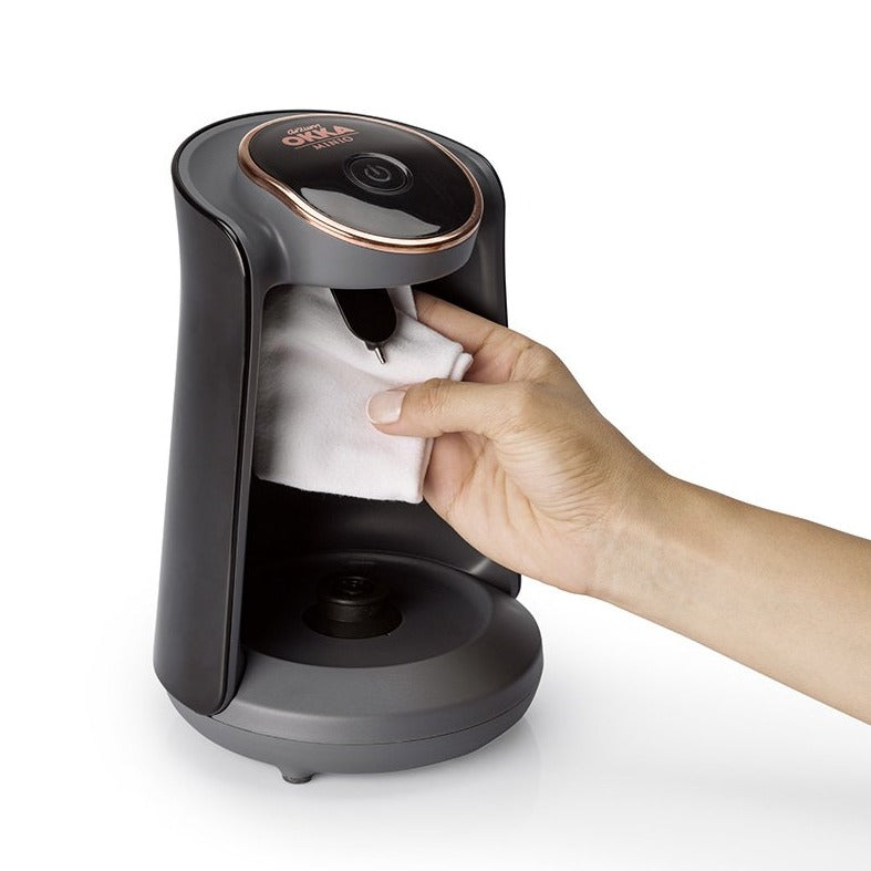 Arzum Okka Minio Automatic Turkish Coffee Maker, Black/Gold - Merrystone Coffee