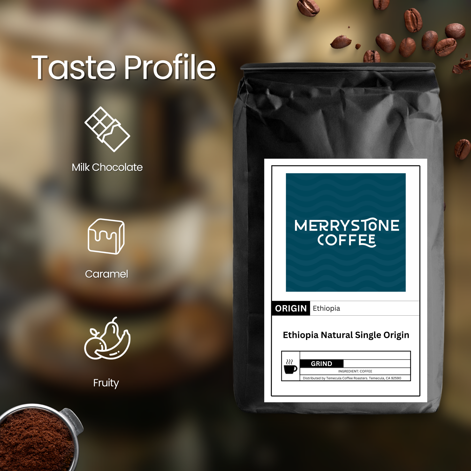 Ethiopia Natural Single Origin Taste Profile