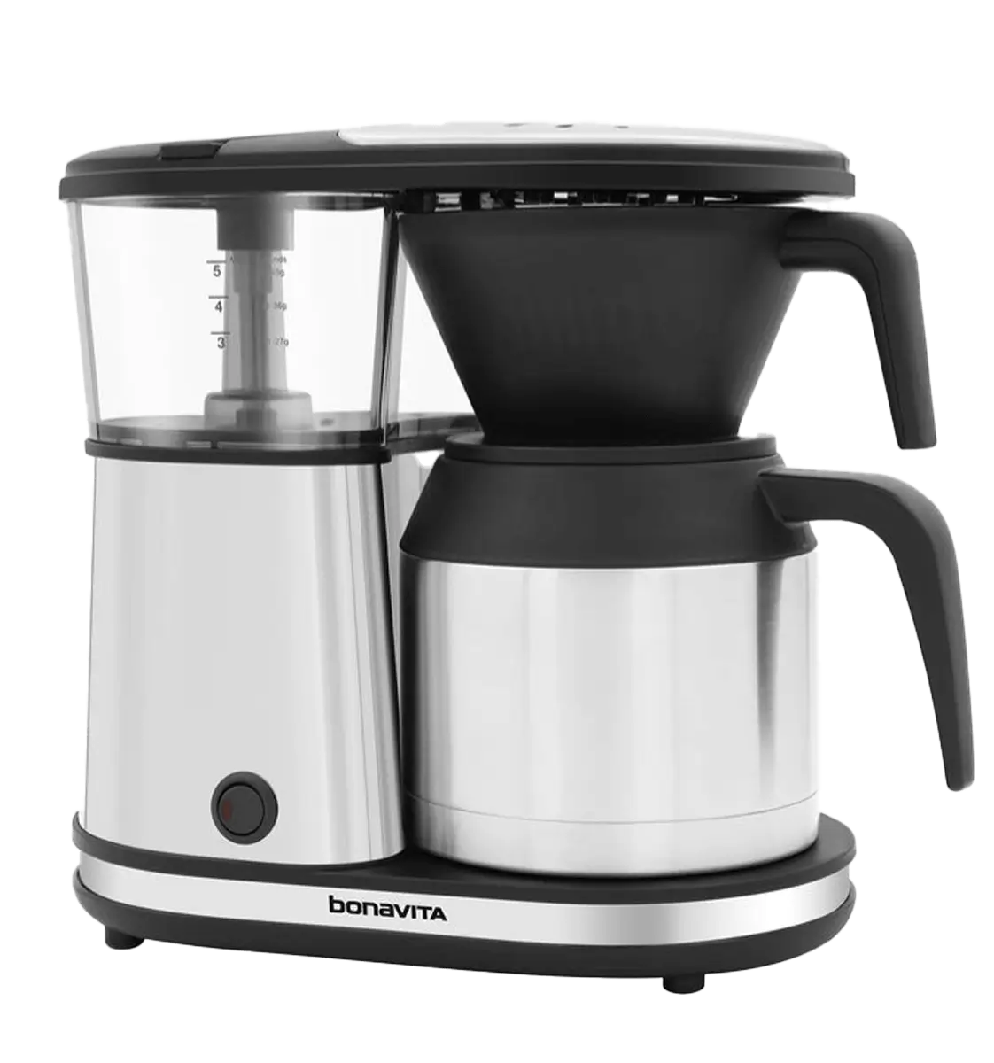 Bonavita 5-Cup Coffee Maker, Thermal Coffee Brewer – Compact Size, Elegant, and Precise, BPA-Free - Merrystone Coffee