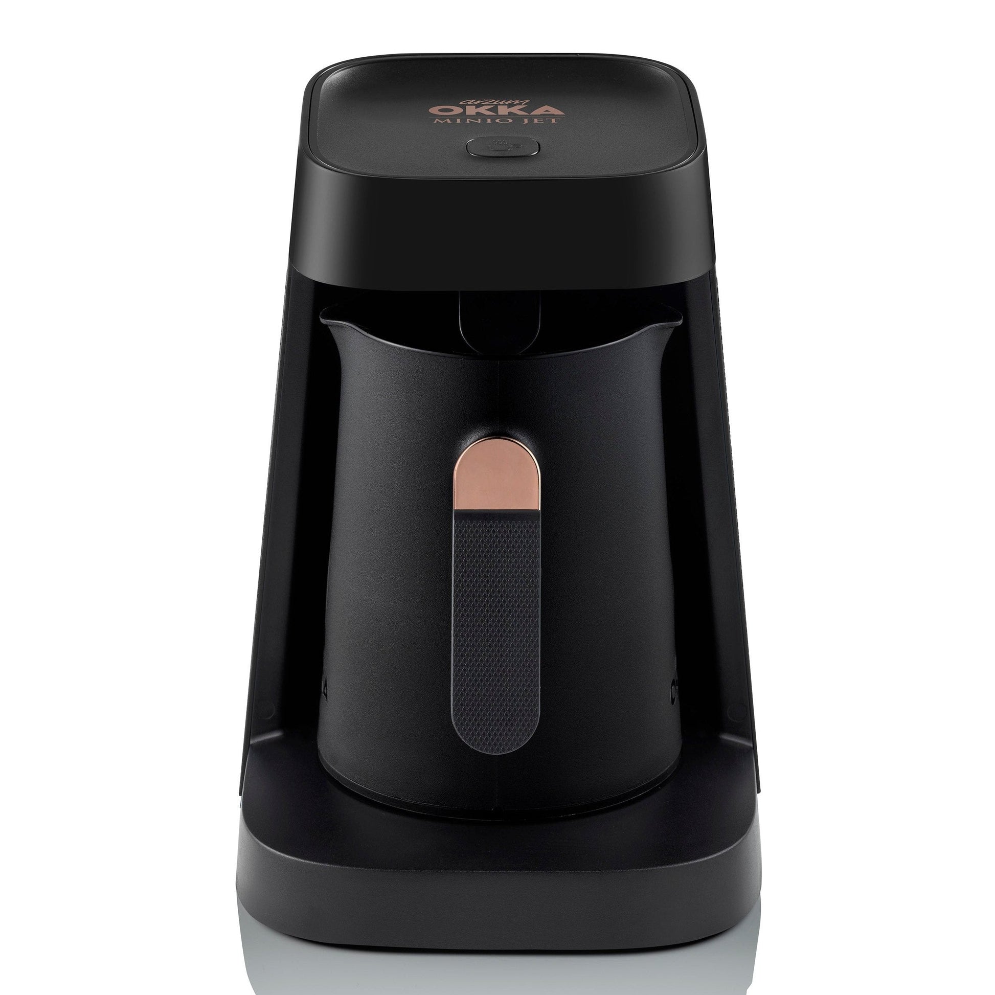 Arzum Okka Jet Automatic Turkish Coffee Maker, Black/Copper, 5 Cups - Merrystone Coffee