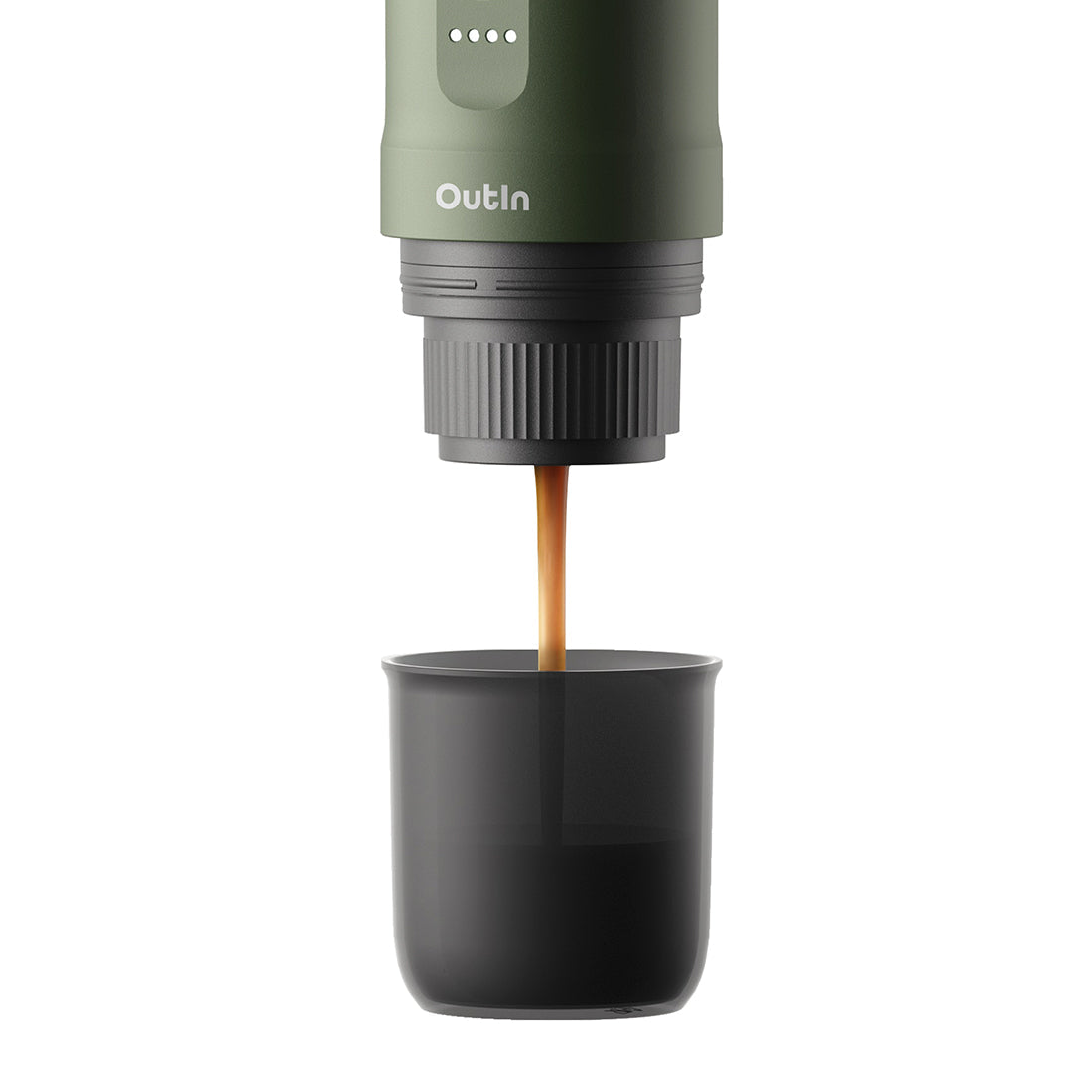 Nano Portable Espresso Machine (Forest Green) - Merrystone Coffee