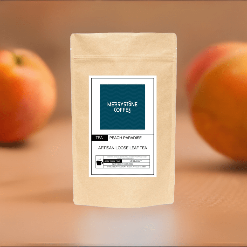 Peach Paradise Green Tea - Merrystone Coffee