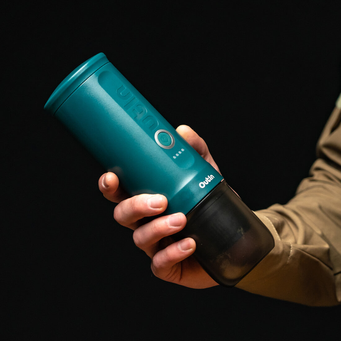 Nano Portable Espresso Machine (OutIn Teal) - Merrystone Coffee