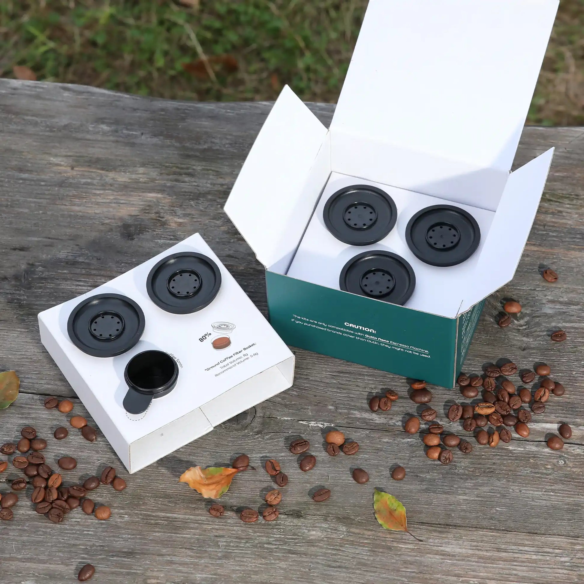 Nano Portable Espresso Machine Filter Baskets Kit (6g-8g) - Merrystone Coffee