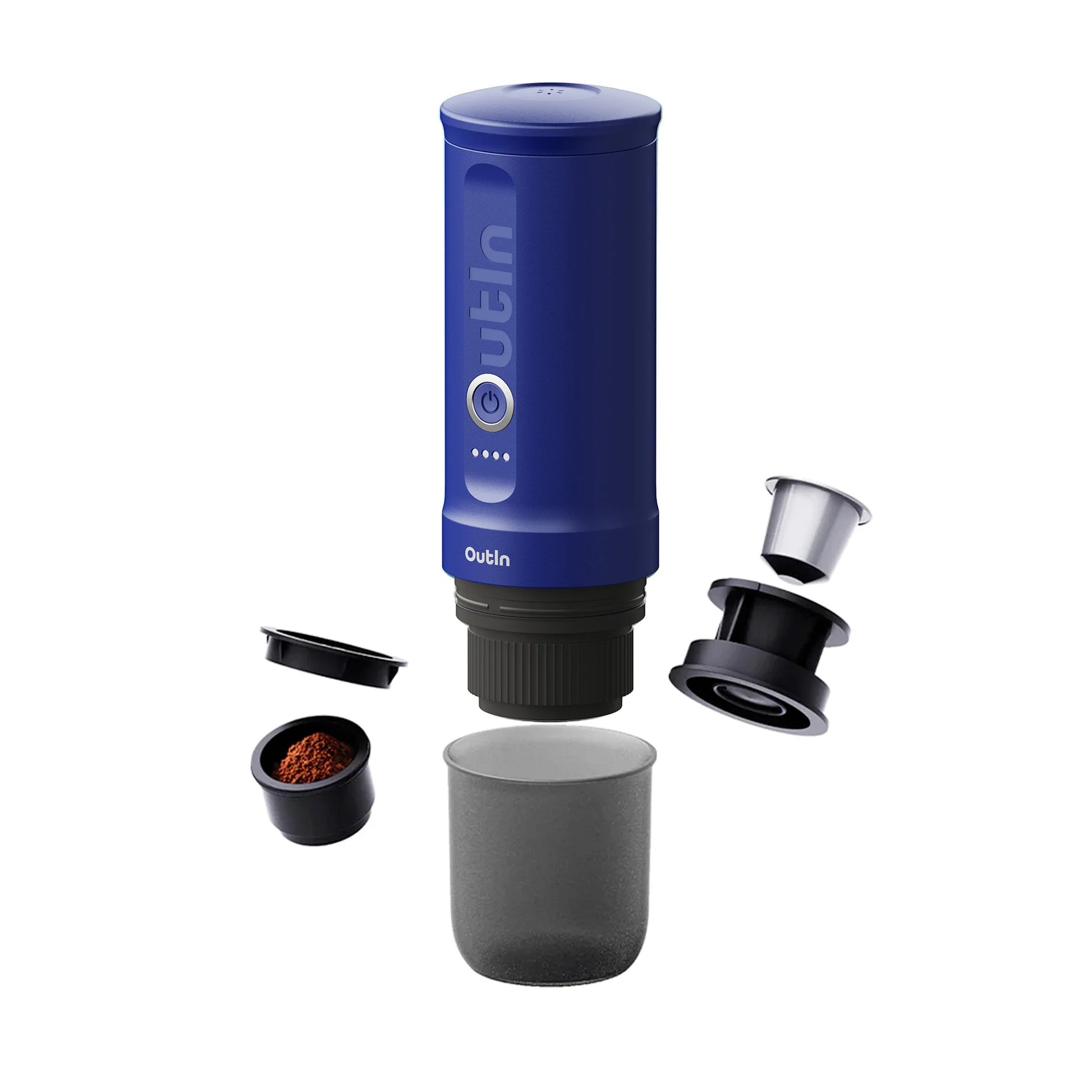 Nano Portable Espresso Machine Set (Ocean Blue) - Merrystone Coffee